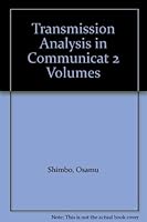 Transmission Analysis in Communicat 2 Volumes 0881752142 Book Cover