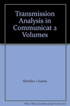 Hardcover Transmission Analysis in Communicat 2 Volumes Book