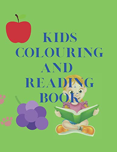 KIDS COLOURING AND READING BOOK
