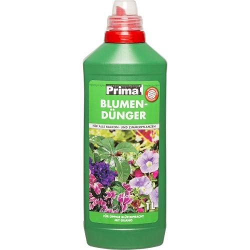 Preisvergleich Produktbild Erdenwerk Gregor Ziegler GmbH Prima Blumenduenger fluessig mit Guano 1l