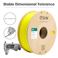 eSUN ABS+ Filament 1.75mm 3D-Drucker ABS Plus,Gelb,1KG – Ansicht 4