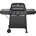 Char-Broil 461770719 Thermos Quickset 3-Burner Gas Grill, Black