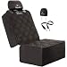 Meadowlark Car Seat Cover for Dogs. Premium Extra Thick Quilted Full Protection Front Seat Protector,Side Flaps, Waterproof, Durable, Nonslip Design, Free Bonus– Pet Seat Belt & Headrest Protector