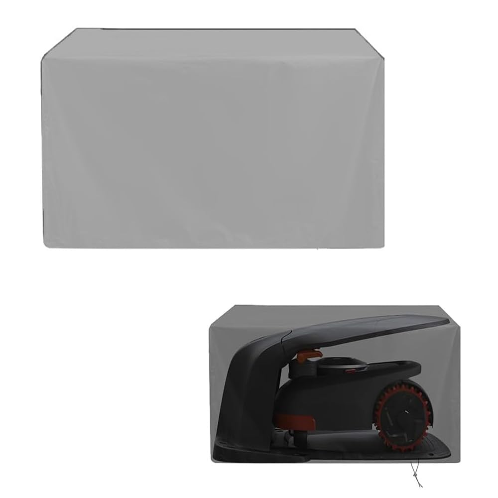 Funda Cortacésped para Mova 1000, Impermeable De Tela Oxford Resistente A Los Rayos UV Y Al Polvo,Grey