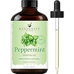 Handcraft Blends Peppermint Essential Oil – Huge 4 Fl Oz – 100% Pure and Natural – Premium Grade Essential Oil for Diffuser and Aromatherapy, Skin, Massage, Candle and Soap Making Fragrance