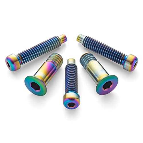 Terske Oil Slick Titan-Schrauben-Set für Shimano XTR/XT/SLX/Deore Schaltwerke Cover