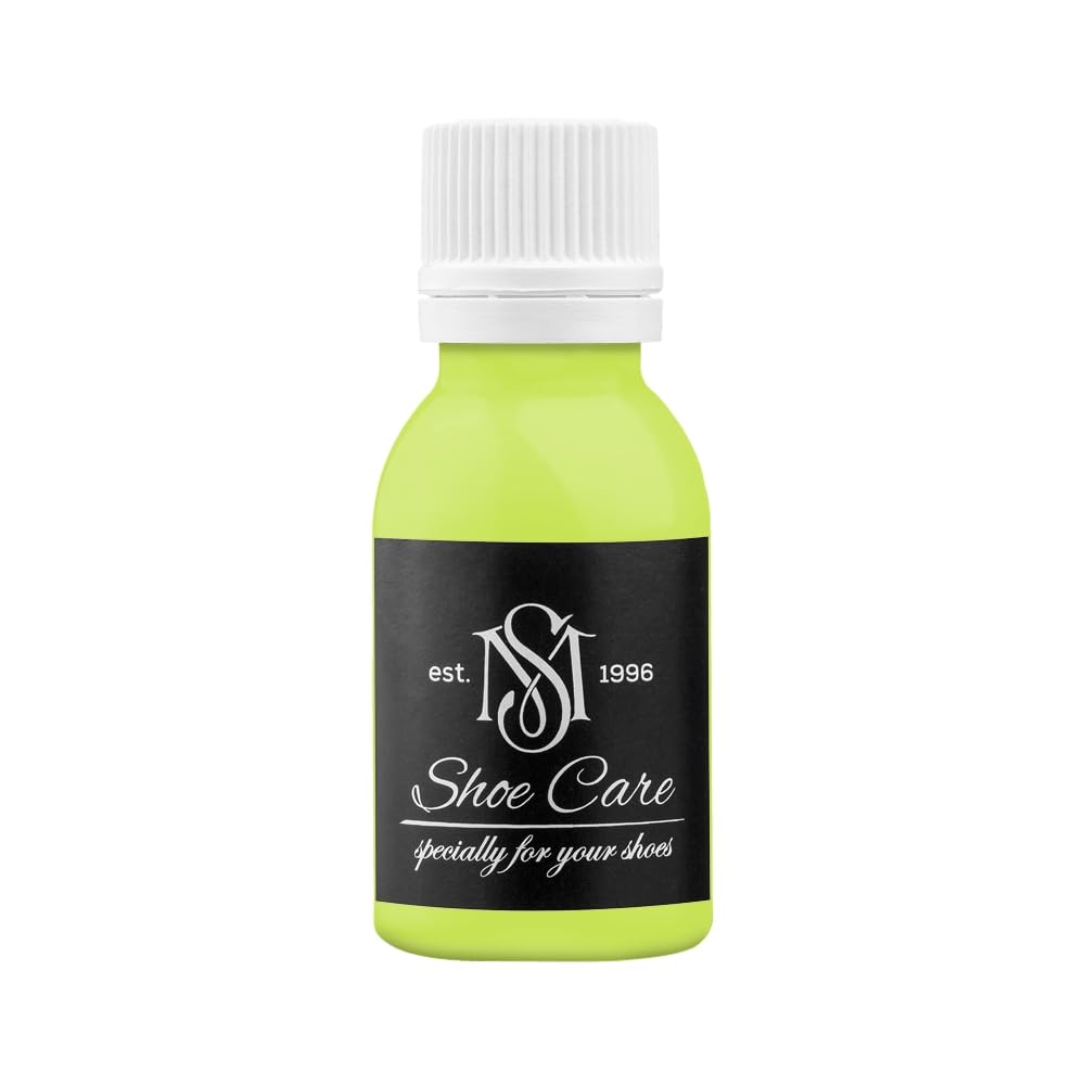 Peinture Cuir Haute Couvrance pour Customiser Vos Sacs et Chaussures en Vert Citron