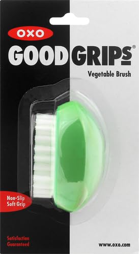 OXO Escova de vegetais Good Grips preto e verde, 1 EA