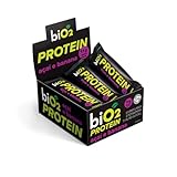 biO2 Display Barra de Proteína Açai, Banana e Pasta de Amendoim, 12 unidades de 45g, Protein Bar Vegana e Sem Glúten