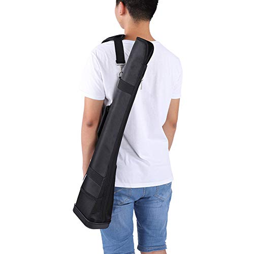 Golf Schlägertasche, Nylon Material, 80 cm Länge, 16 cm Breite, 3 Schläger Kapazität, mit Reißverschlusstasche und Trageriemen, für Training und Wettkämpfe