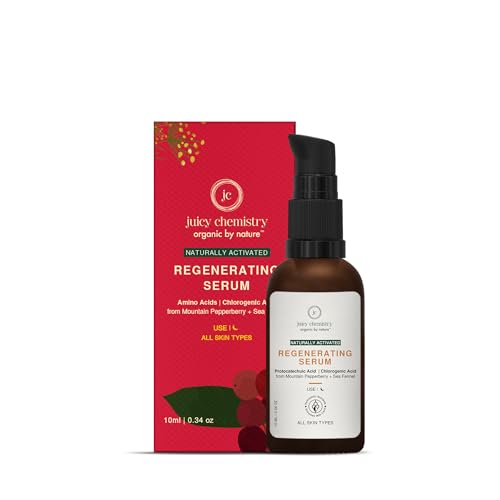 Juicy Chemistry Regenerating Serum, 10 ml, for Anti-Ageing and Ma...