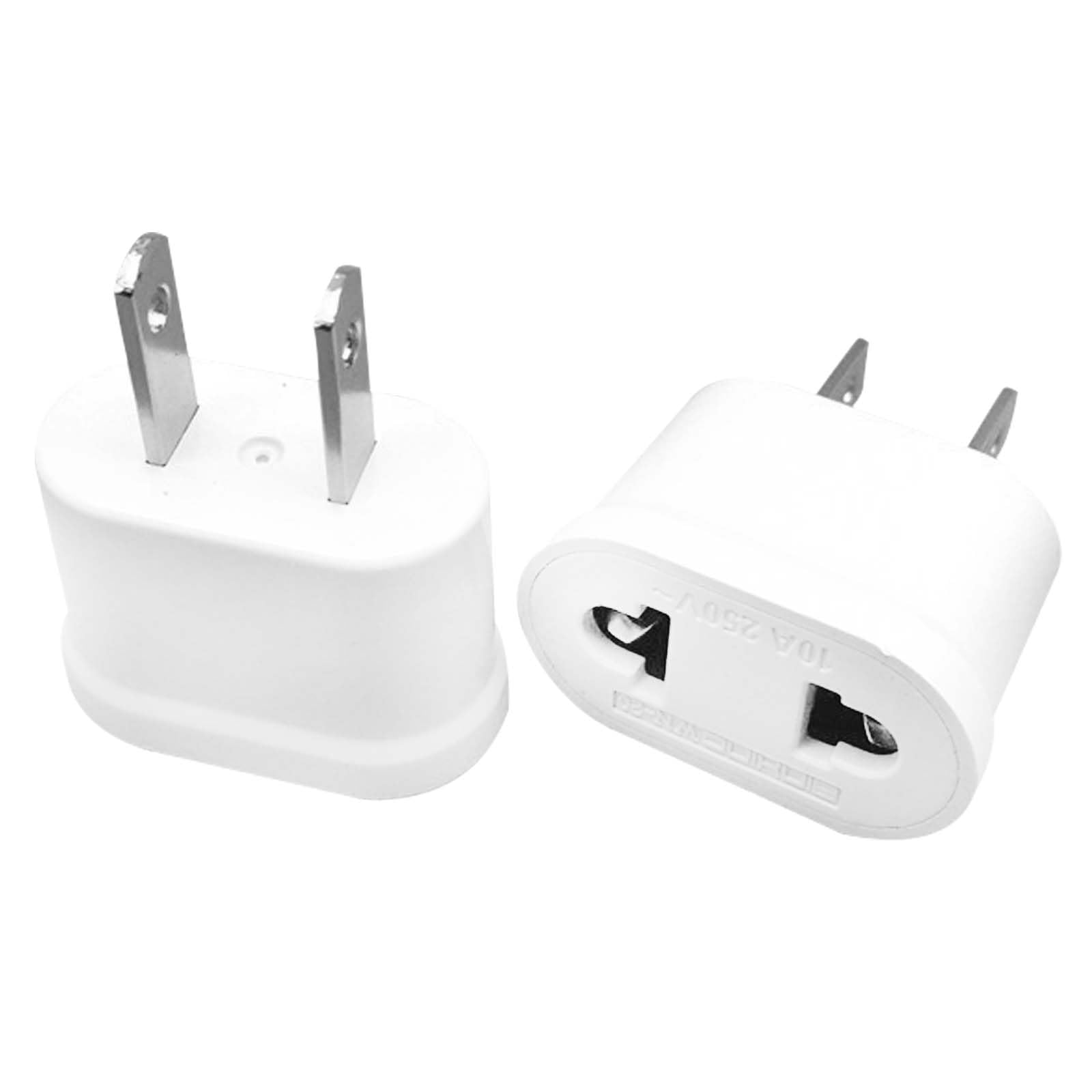 Amazon.co.jp: 変換プラグ 2個セット 電源変換プラグ 10A 110-250V c