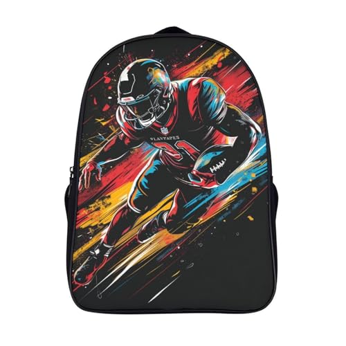 Mochilas escolares de fútbol para niños kit vuelta al cole con bolsa de deporte y estuche