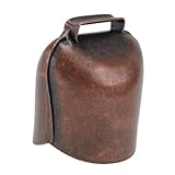 [Toddmomy] 犬の首輪用ベル 馬のベル 風鈴型 クリアな音 多用途 丈夫なデザイン 大型動物向け