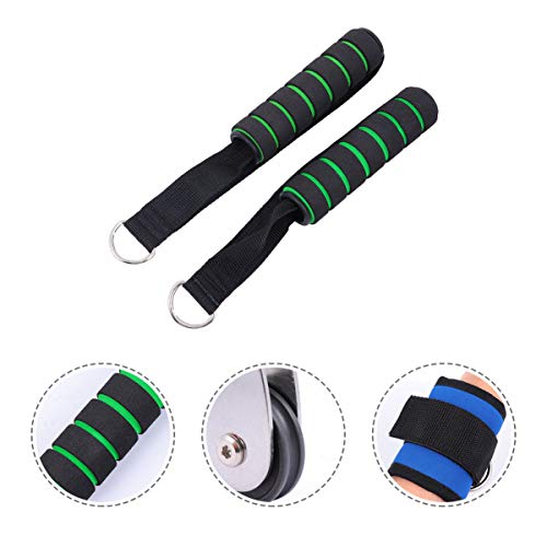 IMIKEYA Fitness LAT e sistema de polia de elevação, cabo ajustável com pino de carregamento para trí