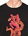 John Varvatos Men's Peace Snake Tee, Black
