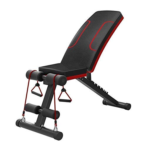 Banc de Musculation Banc de Poids réglable Pliant AB Abdominal Crunch Exercise Board Distribution Sit Up pour Home Gym Portable Exercise Bench Fitness Training