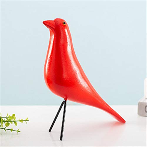 Holzvogel Dekoration Handgemachte Malerei Simulation Vogel Wohnzimmer Dekoration Haus Fenster Theke Dekoration