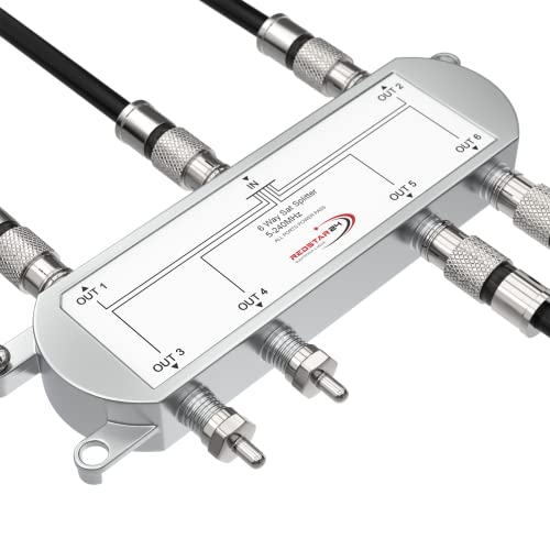 RedStar24 Juego de resistencias de terminación SAT F, 75 ohmios, conector F, compatible con multiinterruptor, LNB, sintonizador y latas, resistencia final de satélite, 10 unidades, color plateado