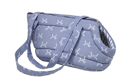 Fábrica Pet Munique Bolsa de Transporte, Cinza, Médio