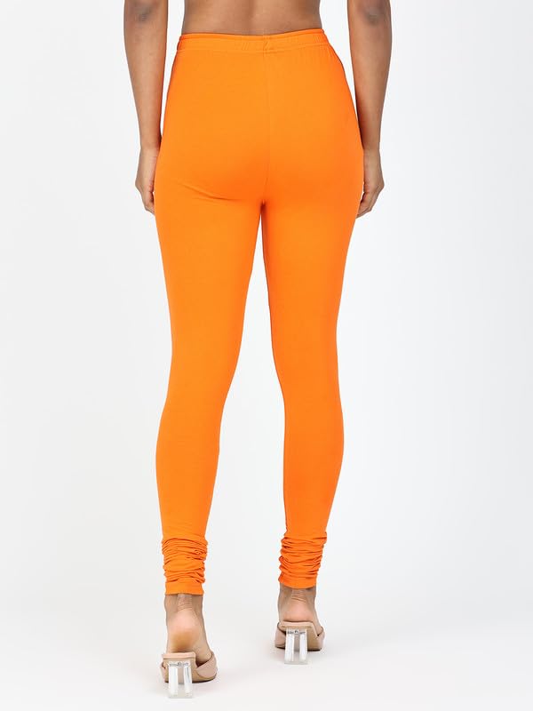 Image of Robinbosky Cotton Churidhar Leggings for Women - Stylish, Stretchable & Flattering Fit for All-Day Comfort