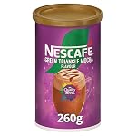 NESCAFE Green Triangle Mocha Flavour Instant Coffee, 260g, Medium Roast, Powder Form