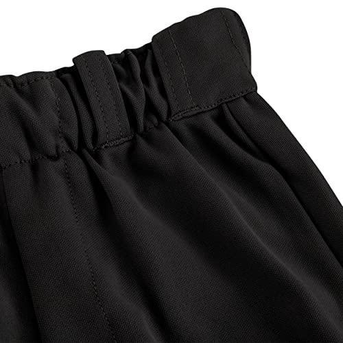 Champro Boys Performance Youth Pull-Up Baseball Pant With Belt Loops , Black, X-Small #TOP1