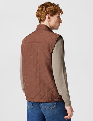 GANT Herren Quilted Windcheater Vest Weste, MAHOGANY BROWN, 3XL EU – Ansicht 3