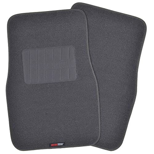 Motor Trend Fatrug Premium Carpet Car Floor Mats - Thick Robust Auto Gear, Universal Fit For Your Car Truck Or Suv, Charcoal #TOP1