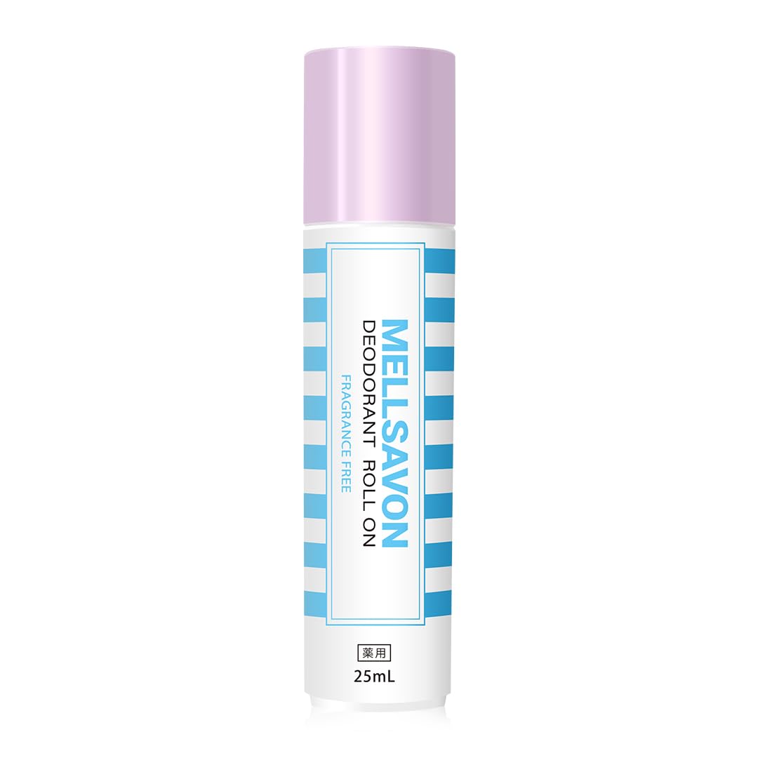 【薬用】 Mellsavon メルサボン デオドラントロールオン 25mL 無香料