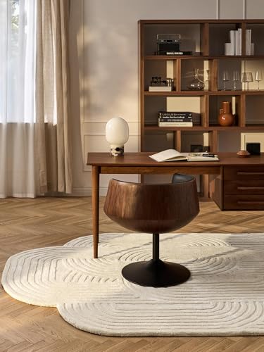 Image of Hand-Tufted Woolen Large Carpets for Living Room 8x11 Ivory Color Modern Anti-Skid Area Rug High Pile Thick Carpet & Rugs for Hall & Bedroom