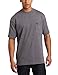 RIGGS WORKWEAR by Wrangler Men's Pocket T-Shirt, Charcoal Gray, X-Large