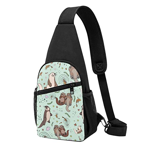 Sac à dos à bandoulière Otters soulage le dos lors des trajets