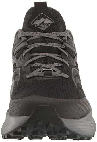 Saucony Women's Ride 15 Tr Trail Running Shoe, Black/Charcoal, 9 #TOP1