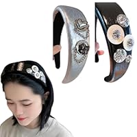 Amazon.co.jp: LBEIPDN Y2k PU ヘッドバンド レディース