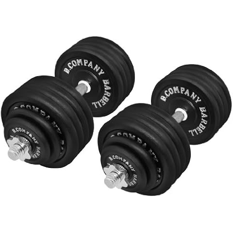Bad Company Guss Kurzhantel-Set 100Kg Hantelset Hanteln Gewichte Cover