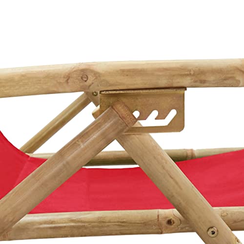 Chaise longue pliable avec dossier réglable multiposition