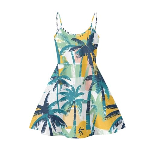Image of Spaghetti Strap Midi Satin Dresses Summer Sleeveless Sundree Women Girl Beach Party Swing Dress