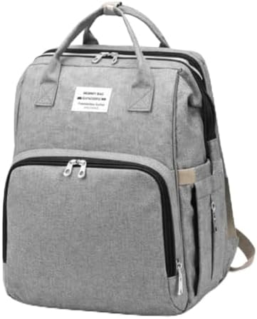 Mochila Maternidade com Berço Portátil Dobrável, Compartimento Té...