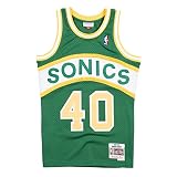 Seattle SuperSonics Shawn Kemp 1994 Green Swingman Jersey