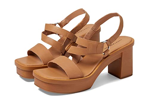 Lucky Brand Marselina Sandale à talon Femme pour marcher sans douleur avec élégance