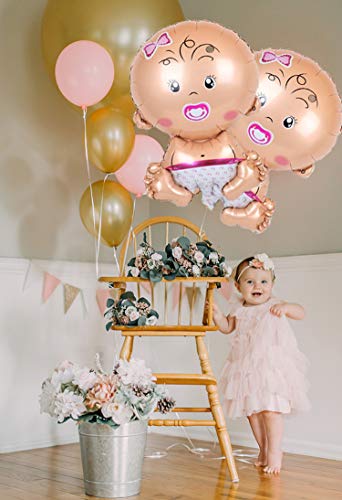 4Pcs Gender Reveal Baby Foil Balloon Suitable For Baby Shower Party Supplies Decoration Wedding Kids Birthday Party Balloon Decoration Supplies #TOP1