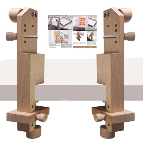 Support de broderie en bois de qualité supérieure pour cadre et cerceau
