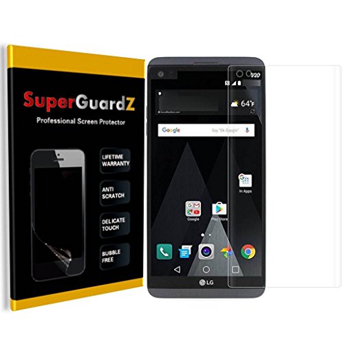 SuperGuardZ [3-Pack] For LG V20 Ultra Clear Screen Protector, FULL SCREEN COVERAGE, TPU Film Anti-Scratch, Anti-Bubble