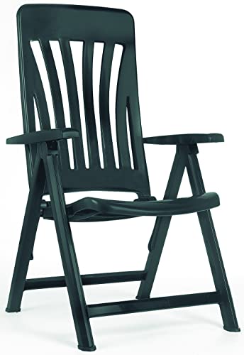RESINAS OLOT Fauteuil Multipositions Blanes Anthracite