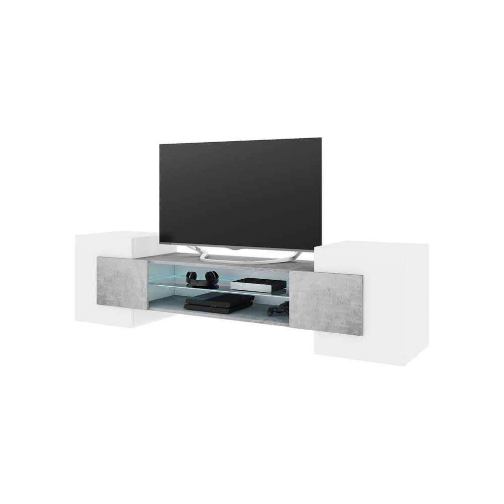 Buy Selsey Gaelin TV Stand with LED/Modern Entertainment Unit/Living