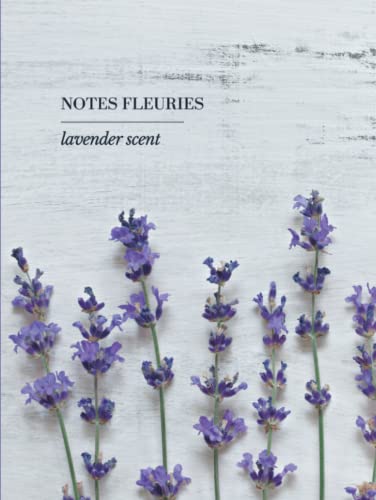 Notes fleuries (version lavande): carnet de mots de passe floral | carnet sécurisé (couverture trompe-l'oeil) | répertoire de mots de passe internet imprimé en gros caractères
