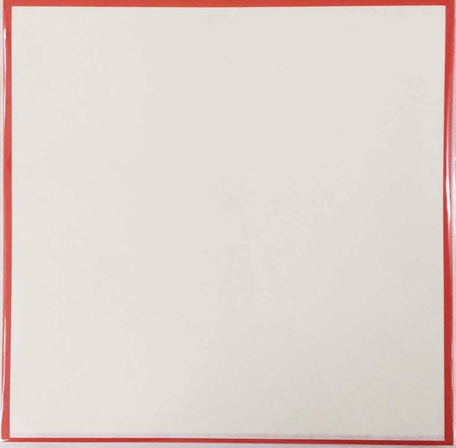 Amazon｜敷紙 赤枠 厚口 5号 100枚入｜天ぷら敷紙 オンライン通販