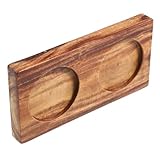 CLISPEED Pfeffertablett Multifunktionale Basis für Pfeffer und Soßenflaschen Robust für Hobby und Profiköche