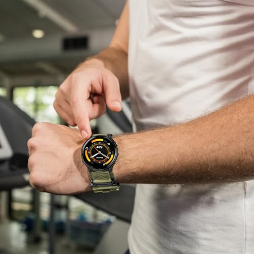 Correa deportiva de nylon 22mm compatible con Garmin y otros miniatura 6